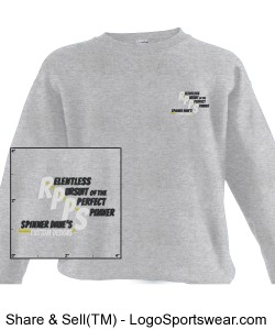 Adult Russell Dri POWER Crewneck Sweatshirt Design Zoom